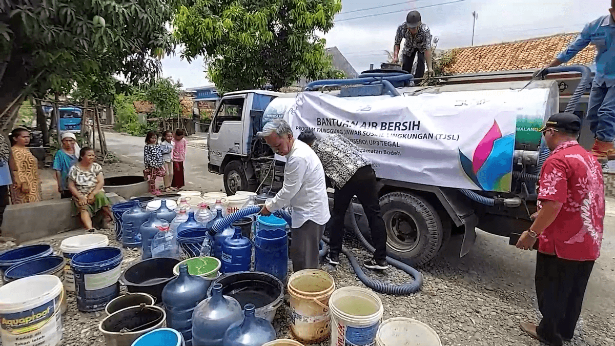 BPBD Jateng Siapkan 123 Juta Liter Air Bersih Hadapi Musim Kemarau
