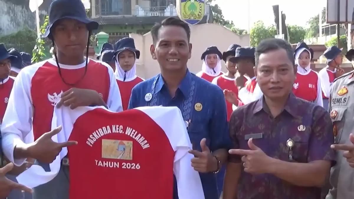 Karya Bocah Empat Tahun Jadi Desain Kaos Paskibra